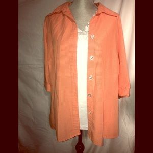 Spring-time Checkered Blouse